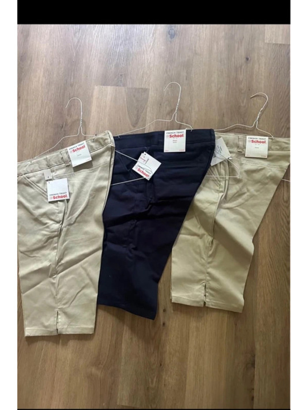 3 pairs of new women’s French toast school uniform shorts size 4